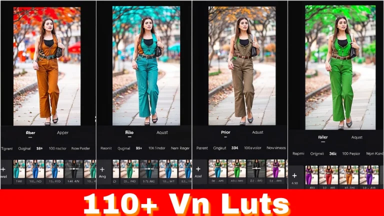 110+ vn lut filters